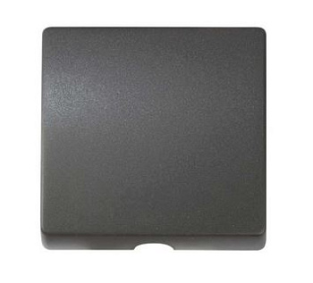 Simon S82 Concept Матовый титан, Накладка для шнурового выключателя и вывода кабеля 8200051-096