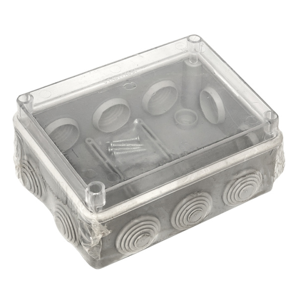 Купить EKF PROxima Коробка распаячная КМР-050-041пк пылевлагозащищенная,10 мембранных вводов, уплотнительный шнур, прозрачная крышкой (150х110х70)