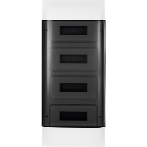 Legrand Practibox S Пластиковый щиток Встраиваемый 4X12 Дымчатая дверь 135554