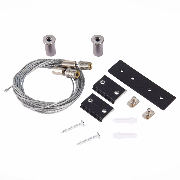 ST Luce ST005.419.00 Тросовый подвес для магнитного шинопровода (2шт) Черный ST Luce ST005.419.00 Тросовый подвес для магнитного шинопровода (2шт) Черный