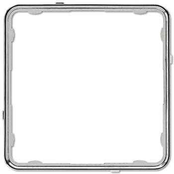 JUNG CD plus Хром Рамка внутренняя цветная полированная CDP81GCR