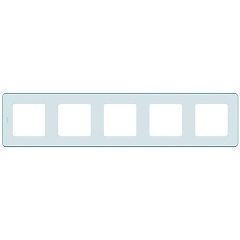 Legrand INSPIRIA Мятный Рамка - 5 постов 673975