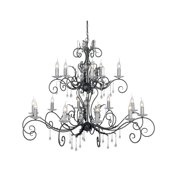 Natural Concept AMARILLI Люстра AML15-BLK-SILVER