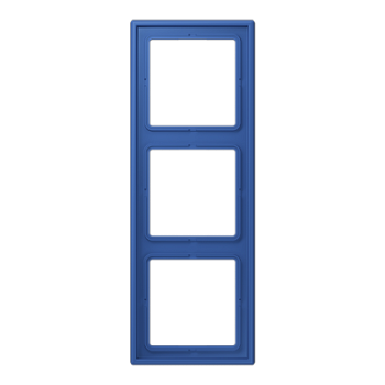 JUNG LS 990 Bleu outremer 59(4320K) Рамка 3-ая LC9834320K
