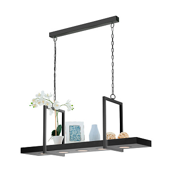 Eglo 39348 Светодиодный подвес MONROY RGB c сенсор. димм. и пультом ДУ, 5х5/11W(LED), 5х520/1200lm, L1150,