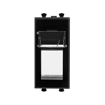 DKC Адаптер для Keystone, "Avanti", "Черный квадрат", 1 модуль