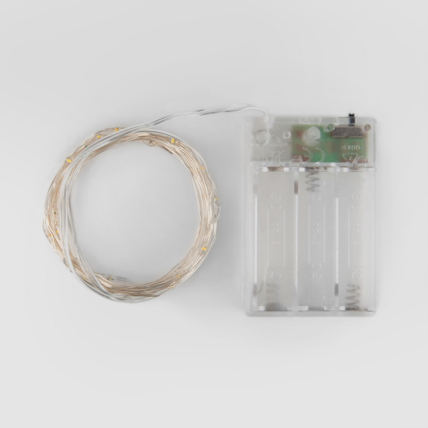 Купить Eurosvet Гирлянда Нить 400-006 теплый белый 3м IP20 a056044