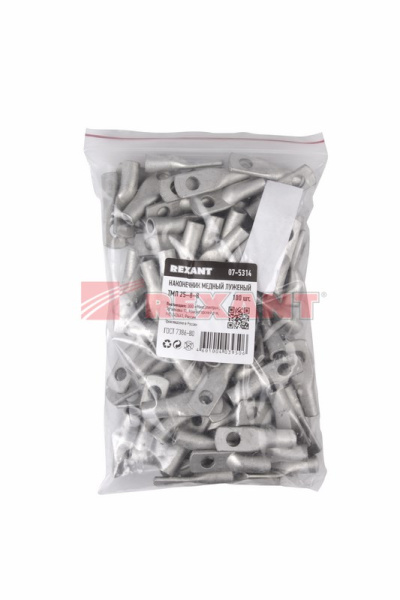 Купить Наконечник ТМЛ 25–8–8 Rexant 07-5314