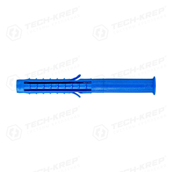 Tech-Krep Дюбель распорный Чапай 8х80 шипы+усы (полипропилен) (9 шт) - пакет 111131