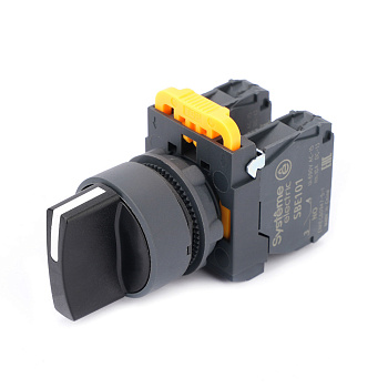 Systeme Electric Переключатель SB5 в сборе модульный 22мм 2 позиции с фиксацией 1НО+1НЗ
