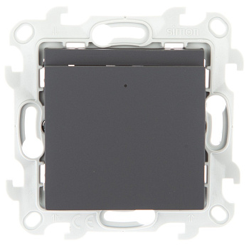 Simon 24 Графит Карточный выключатель 2410526-038