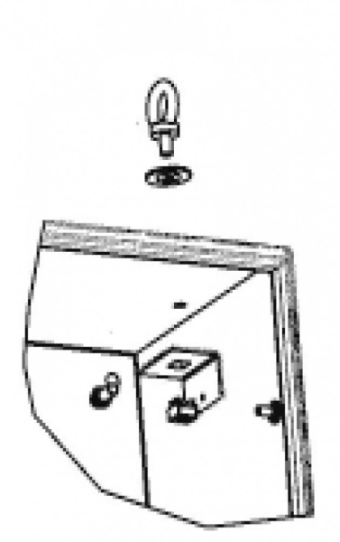 Купить SE Sarel Комплект рым-болтов (2шт) М8 NSYAELYTCRG8