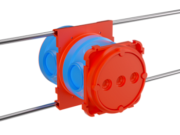 DKC Универсальная установочная коробка для заливки в бетон, 90х71х110мм