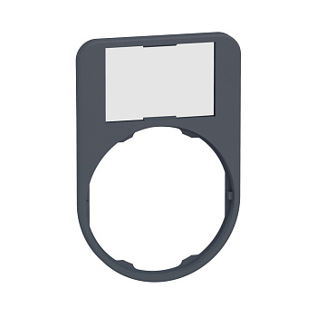 SE Держатель (30х50) для маркировка(18х27) белый/жёлтый фон для кнопок и переключателей XB4, ХВ5 ZBY6102