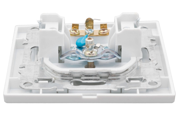 Купить EKF Basic Минск Белый Розетка TV, 75Ом, 5-862МГц, СП