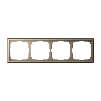 Systeme Electric ArtGallery Шампань Рамка 4-ая, универсальная