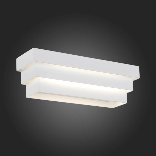 Купить ST Luce SL1588.501.01 Светильник настенный Белый/Белый LED 1*12W