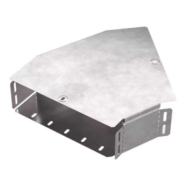 Промрукав Угол горизонтальный 45 градусов с крышкой Стандарт 300х100 PR16.0431