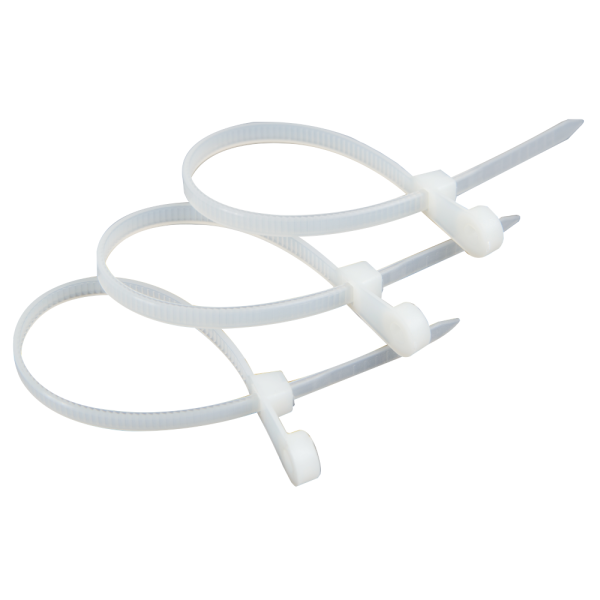 КЭАЗ Хомут с отверстием OptiKit CT-O-N-3,5х150-белый(100шт)