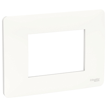 SE Unica Modular Бел Рамка 3-модульная NU210318