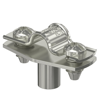 OBO Bettermann Крепежная скоба дистанционная 6-7 мм (с резьбовым соединением M6) из нержавеющей стали А4 1362456