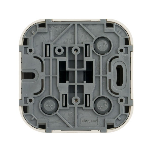 Купить Legrand Quteo Бежевый Выключатель 1-клавишный 10А 782230