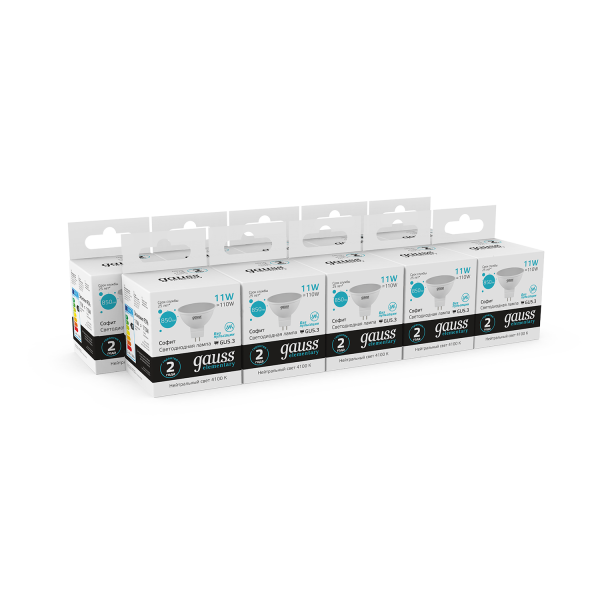 Купить Gauss Лампа Elementary MR16 11W 850lm 4100K GU5.3 LED 13521