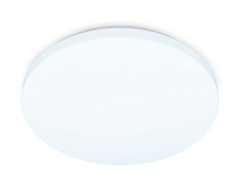 Ambrella Потолочный светодиодный светильник FZ1008 WH белый 16W 6400K D230*55 (Без ПДУ)