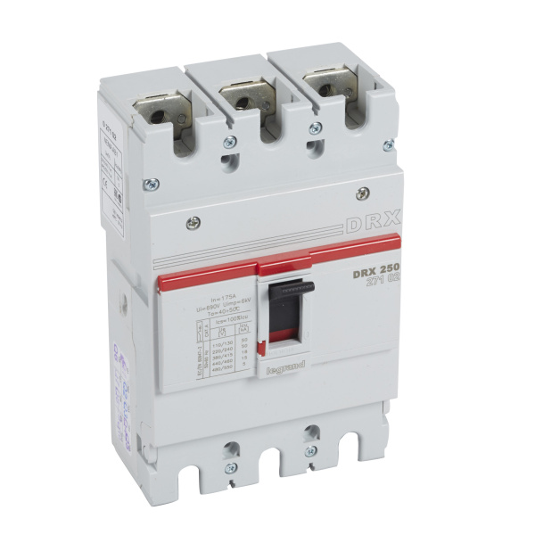 Legrand DRX250 фиксированный 3P 175А 18кА 027102