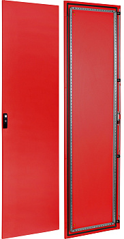 IEK FORMAT Дверь металлическая 2000х600 RAL3020 красная
