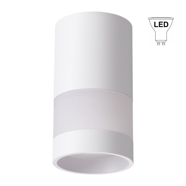 Novotech 370679 NT19 000 белый Светильник накладной IP20 GU10 9W 220-240V ELINА