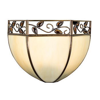 Citilux CL440411 Шербург-2 Беж.+Янтарн. Светильник Бра