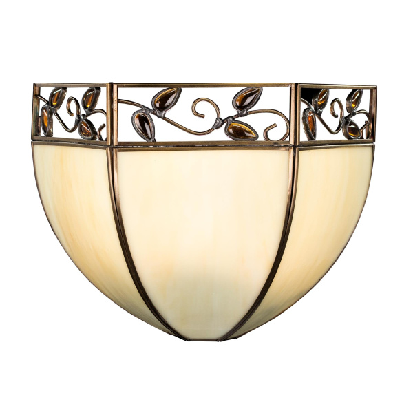 Citilux CL440411 Шербург-2 Беж.+Янтарн. Светильник Бра