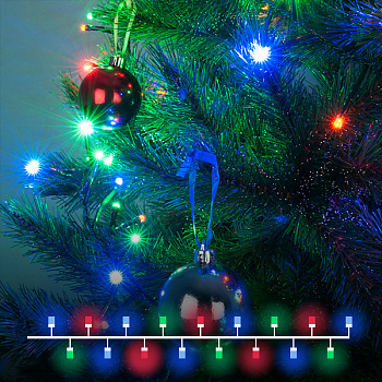 Eurosvet Гирлянда Нить 400-004 мульти 5м IP20 a056074