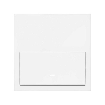 Simon 100 Белый матовый Кит 1 пост, фронт. 1 рамка «минимум» + 1 клавиша выключателя 10020101-230