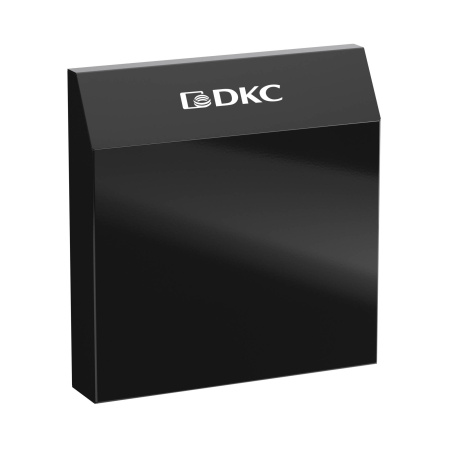 DKC Защитная панель IP56, листовая сталь RAL9005, для вентиляторов и решеток 205x205 мм R5RK13B