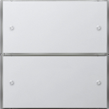 Gira KNX Бел глянц Сенсорный выключатель 3 Komfort 2 мест 2032112