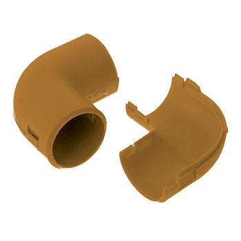 Промрукав Соединитель угловой разборный бук д16 (5шт/700шт уп/кор) PR13.0247