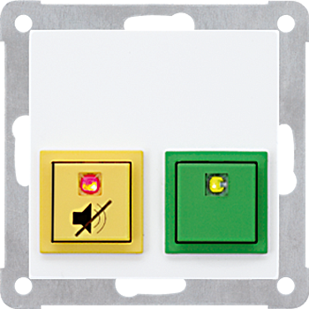 JUNG модуль для системы экстренного вызова, белый NRSAS0834DZEWW