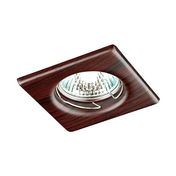 Novotech 369718 Светильник встраиваемый темное дерево Novotech 369718 Светильник встраиваемый темное дерево