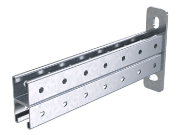 DKC Консоль двойная, 41х41мм, L500мм, горячеоцинкованная