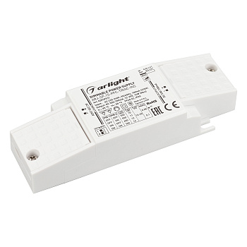 Arlight Блок питания ARJ-SP-15-PFC-TRIAC-INS (14W, 12-20V, 0.5-0.7A) (IP20 Пластик, 5 лет) 028187(1)