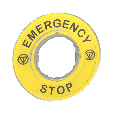 SE Маркировка 3D "Emergency Stop" ZBY9320