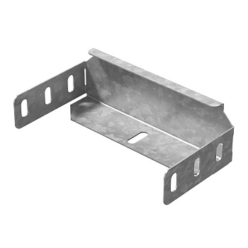 OSTEC Заглушка-редукция универсальная 100х80, толщ. 1,0 мм, Сендзимир цинк