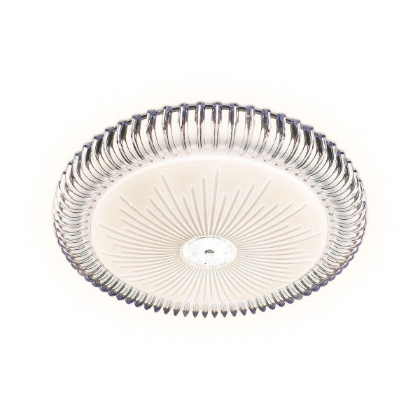 Ambrella Потолочный светодиодный светильник с пультом FF95 WH белый 48W 3000K/4200K/6400K D390*60 (ПДУ ИК)