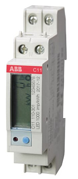 ABB Счетчик 1фаз,1тар,акт.эн,1кл, 5(40)А 2CMA103572R1000 ABB Счетчик 1фаз,1тар,акт.эн,1кл, 5(40)А 2CMA103572R1000