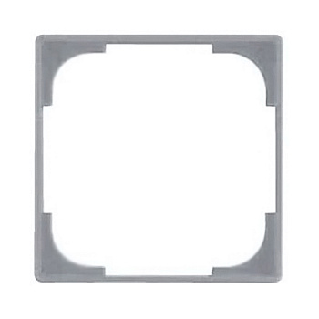ABB BJB Basic 55 Серебристый металлик Вставка декоративная в рамку 2CKA001726A0223