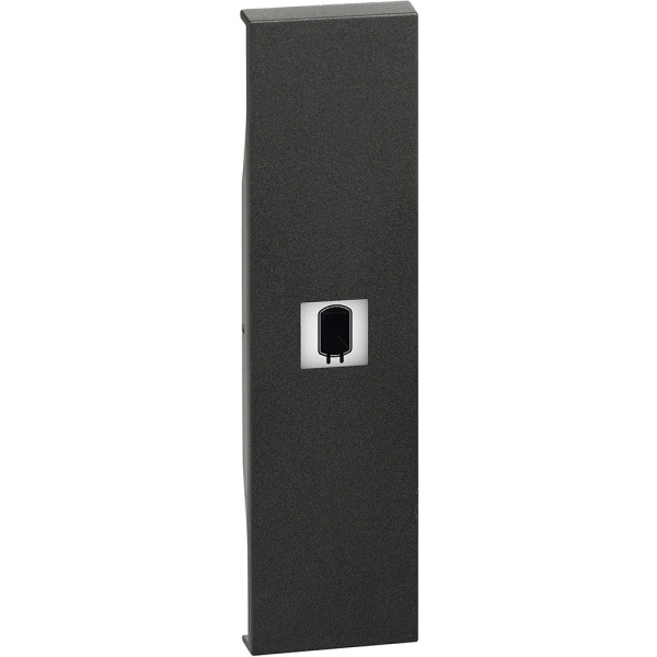 BT Living now Черный Лицевая панель с символом бойлер для выключ и переключ 1 мод KG01SN