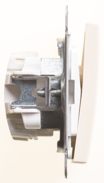 Купить Systeme Electric Wessen 59 Беж Выключатель 2-клавишный, с мех. блокировкой для жалюзи