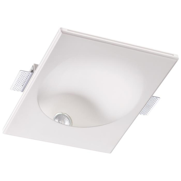 Novotech 370498 NT19 041 белый Встраиваемый в стену под покраску светильник IP20 GU10 50W 220V CAIL